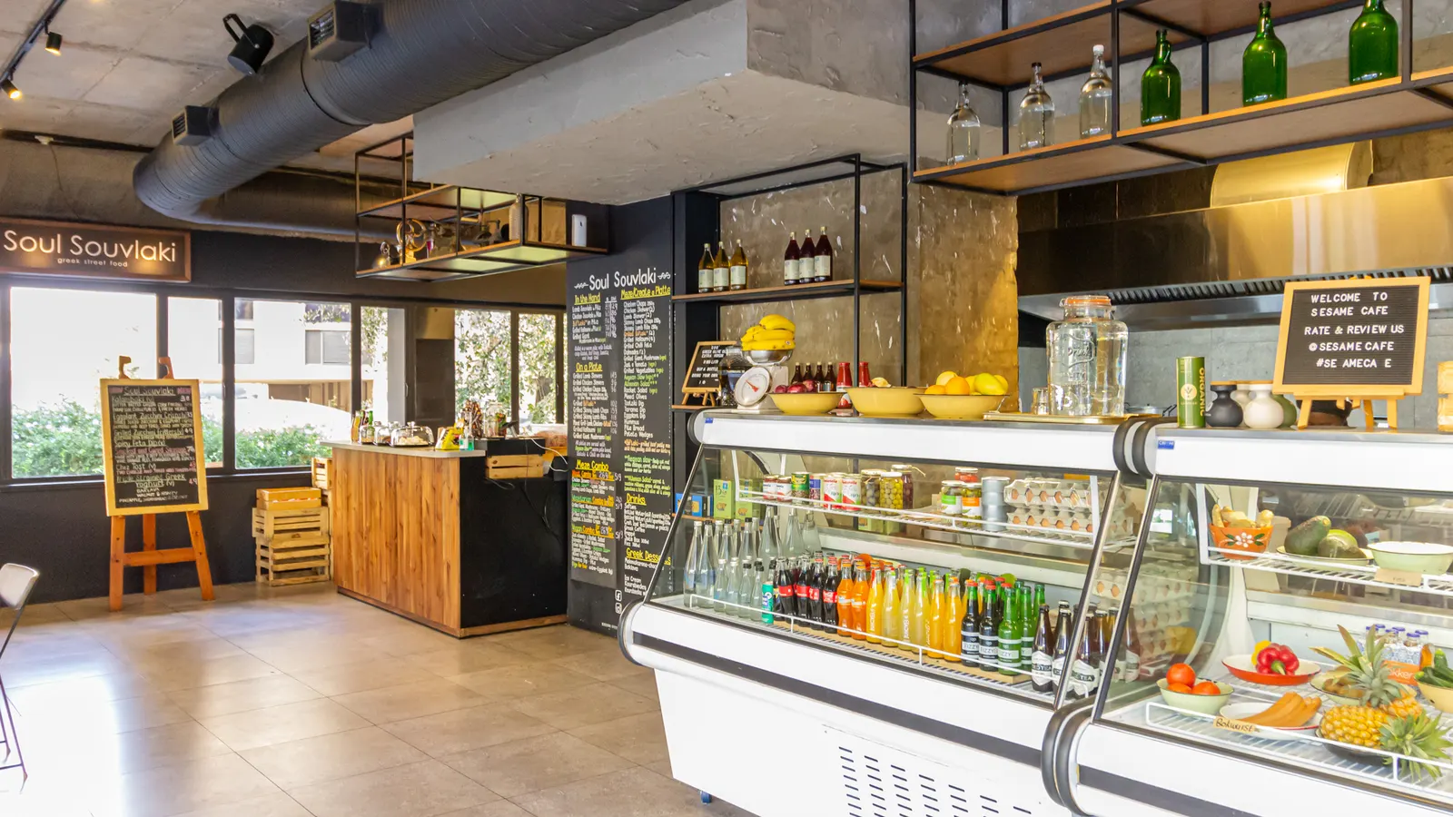 The cafe at BlackBrick Sandton 1