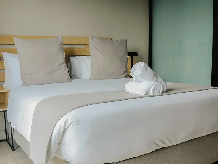 Bedroom and bedside lighting at BlackBrick Sandton 2