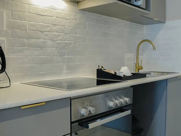Apartment kitchen at BlackBrick Sandton 2