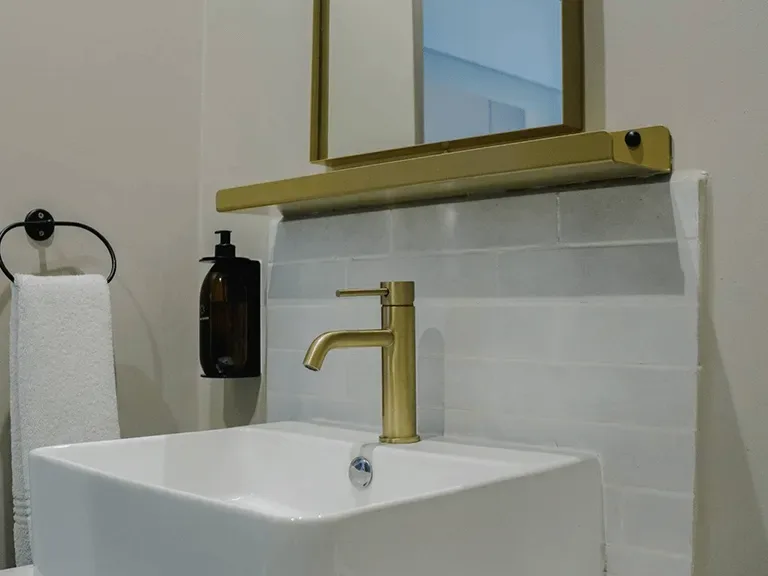 Bathroom basin at BlackBrick Sandton 2