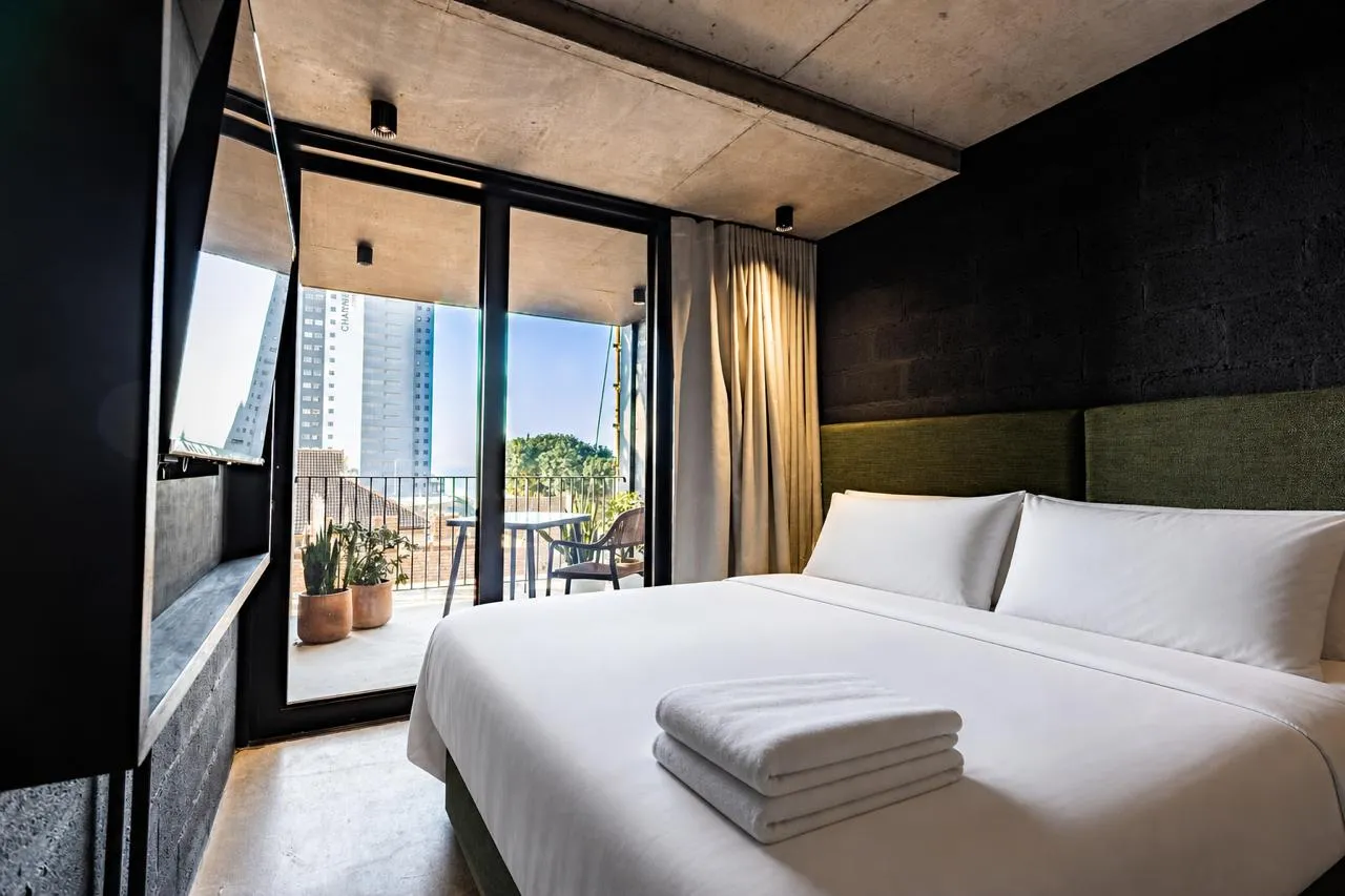 Show unit bedroom at BlackBrick Umhlanga Rocks